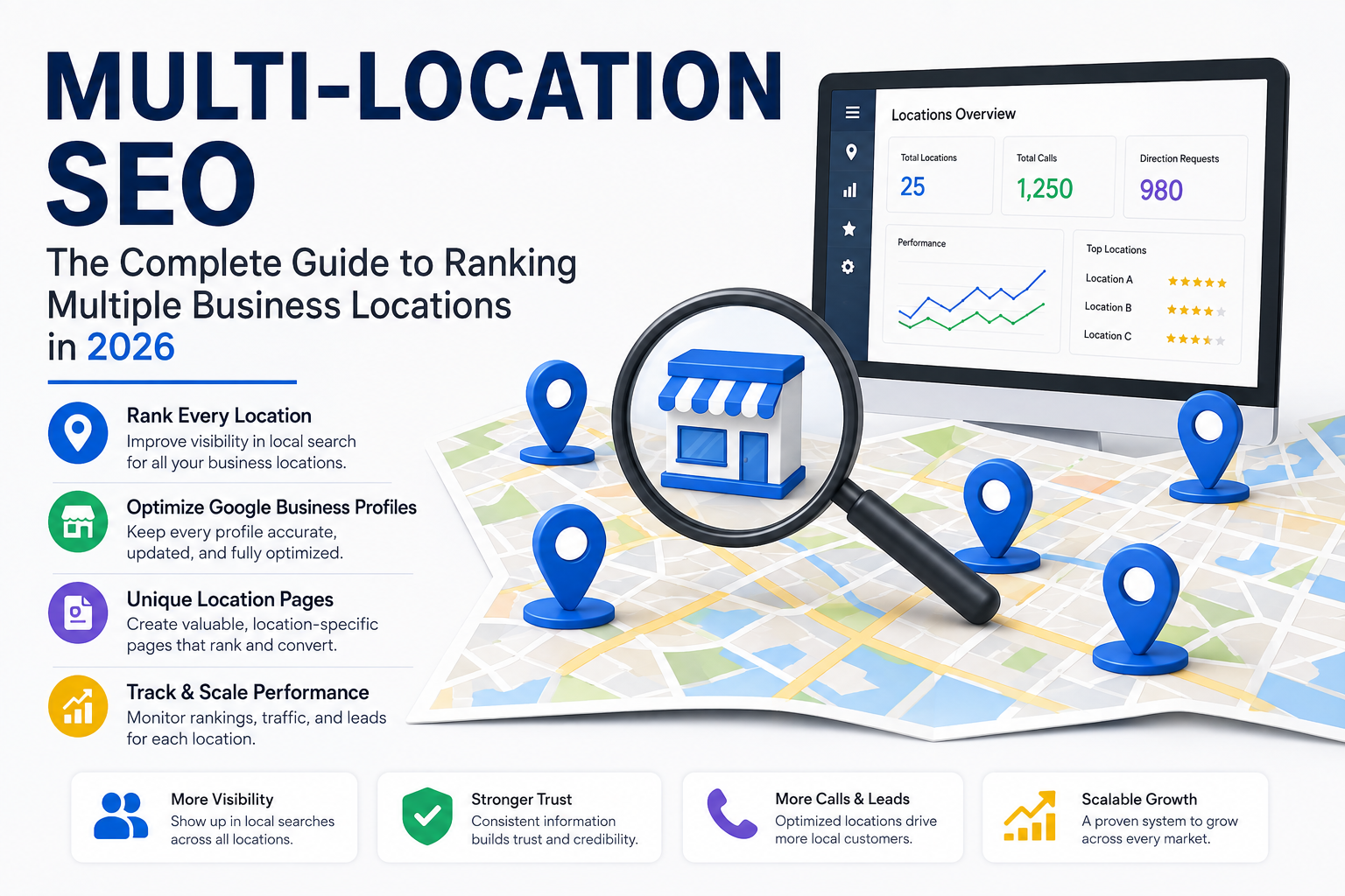 Multi-Location SEO: The Complete Guide to Ranking Multiple Business Locations in 2026