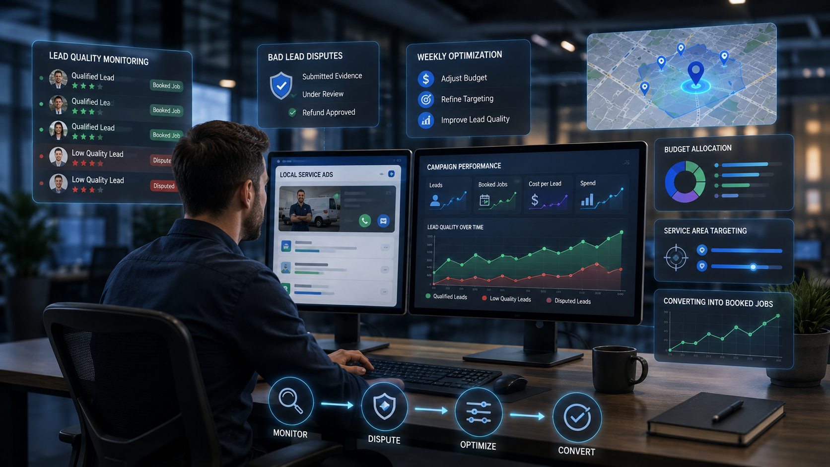 We Manage It Like a Real Ad Account, Not Set-and-Forget