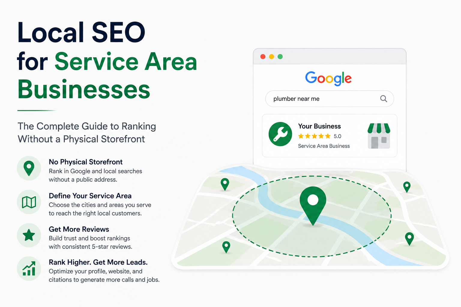 Local SEO for Service Area Businesses: The Complete Guide to Ranking Without a Physical Storefront